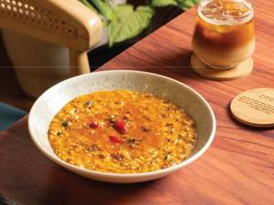 Confit Heirloom Tomatoes And Pesto Risotto