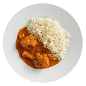 Chicken Curry (2 Pc) + Jeera Rice