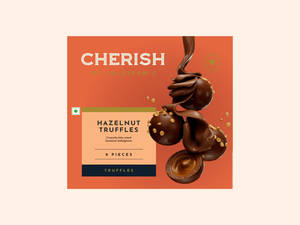 Hazelnut Truffles Chocolate Box - 9 pcs