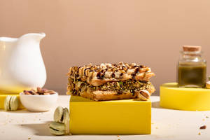Nutty Pistachio Waffle