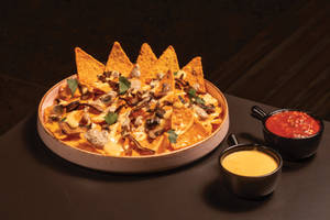 Truffle Mushroom Nachos (120 Gm)