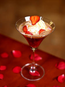 Strawberry Affogato