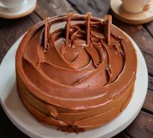 Belgian chocolate glaccier cake