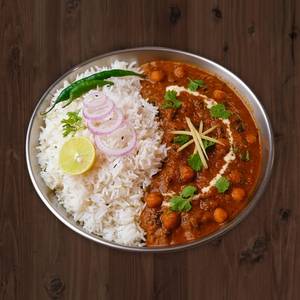 Maa Chole Ki Daal With Rice (Mix Bowl)