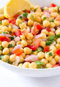Dry Chana Chaat