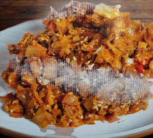 Egg kothu parotta