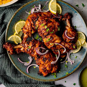 Garlic Tandoori Chicken Half
