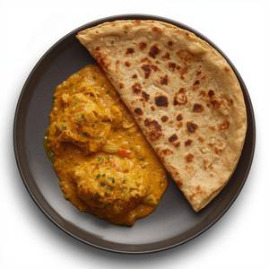 Chicken Butter Masala (2 Pc) + Lachha Paratha (1 Pc)