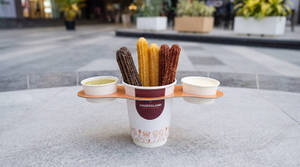 Assorted Medium Churro Dippers With 2 Signature Dips