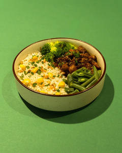 Sticky Hoisin Paneer Bowl