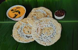 6 Dosas( Fresh Hot Soft)+  Chatni + Mulaku 