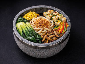 Burnt Garlic Sauce Stone Pot
