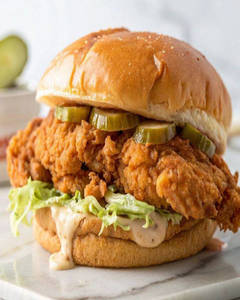 Tzd Crunchy Chicken Burger