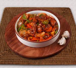 Chilli Mushroom Dry
