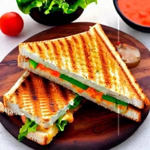 Veg cheese grilled sandwich