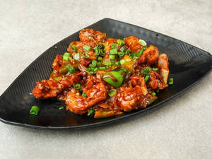 Chilli Mushroom Dry