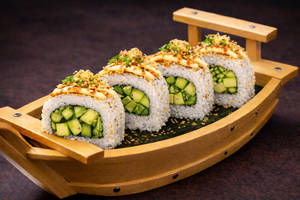 Asparagus And Avocado Sushi