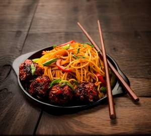 Manchurian noodles