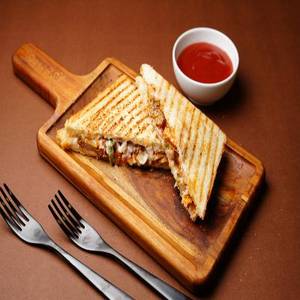 Grilled Chicken Tikka Sandwich - Loaded & Spicy