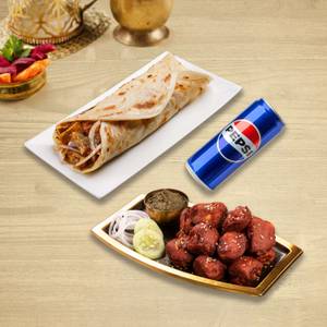 Double Grill Combo - Paneer Roll & Paneer 65
