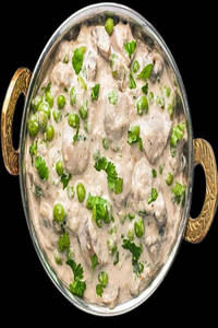 Methi Mushroom Malai - A Pakistani Cuisine [v]