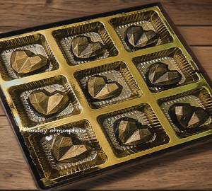 Heart Shape Chocolate 9pcs