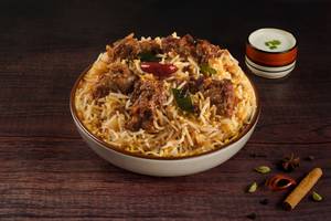 Hyderabadi Fry Piece Chicken Biryani Bowl
