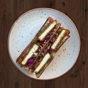 Indian Paneer Katsu Sando