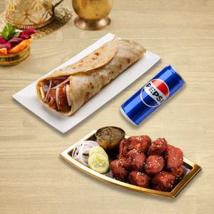 Double Grill Combo - Soya Chaap & Paneer 65