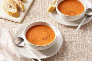 Cream of tomato soup