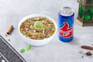 Chicken Haleem & Thums Up combo