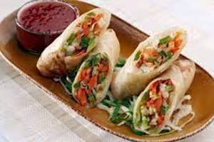 Egg Double Bhurji Roll