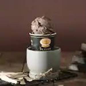 Special Nutty Belgian Dark Choco Ice Cream [1 Scoop]