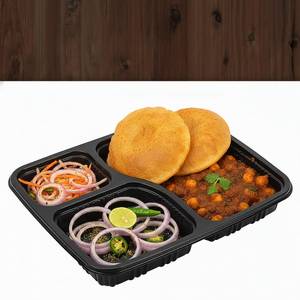 Chole Bhature [Tray Packing]