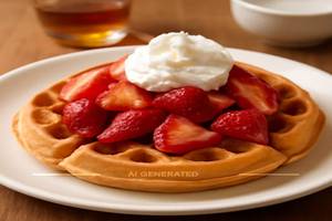 Strawberry Waffle