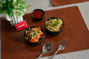 Fried Rice + Chiness Bhel