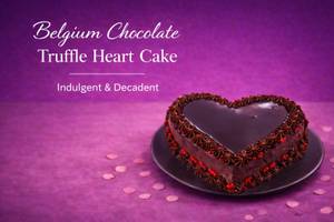 Valentine Cake Heart(Belgium Truffle)