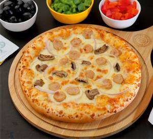 Roman Sausage Pizza