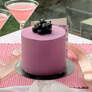 Blueberry Bento Cake