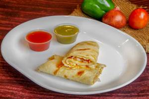 Egg Bhurji Roll