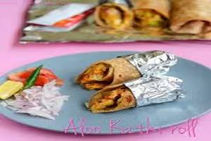 Double Egg Single Veg Roll