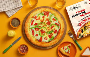Capsicum & Red Paprika Pizza