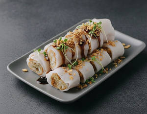 Crispy Prawn Cheung Fun