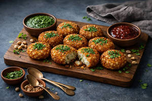 Kuttu Sabudana Vada
