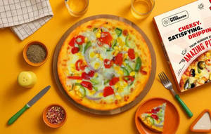 Korean Cheesequake- Cheeseburst Pizza