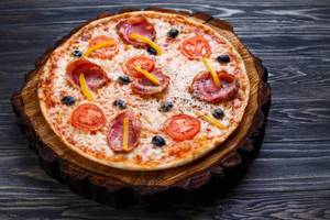 Sicilian Chicken Cheese Crust Pizza [10 inches]