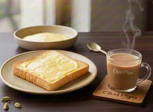 Chai With Bread Butter