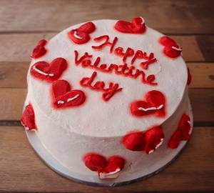 Valentine Special Decadent Chocolate Cake (350 Gms)