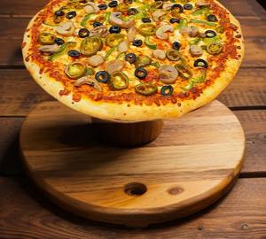 Wheat Veggie Pizza Regular Size 7 Inches