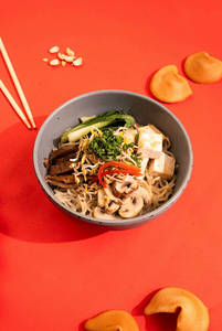 Plant Protein Noodle Bowl